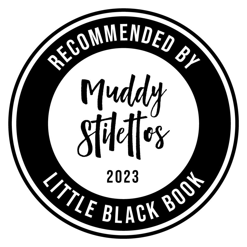 Recommended by Muddy Stilettos Little Black Book